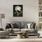 Stupell Industries Peony on Black Canvas Wall Art Design by Danhui Nai
